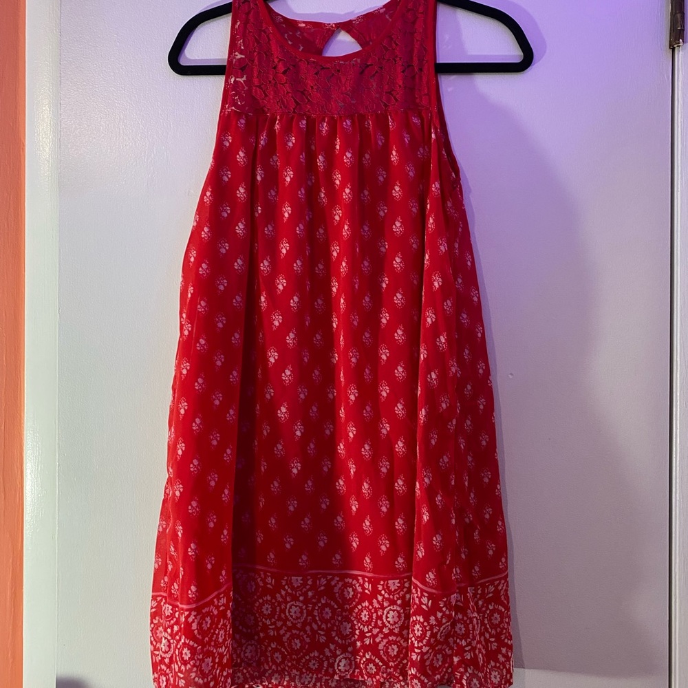 Abercrombie picnic cloth / bandana print dress
